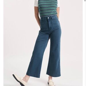 ROLLA’S High Rise Wide Leg Blue Pants Sailor Jeans Size 27